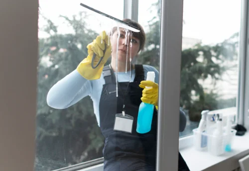 Nettoyage de vitres intérieures et extérieures aux Martres-d'Artière